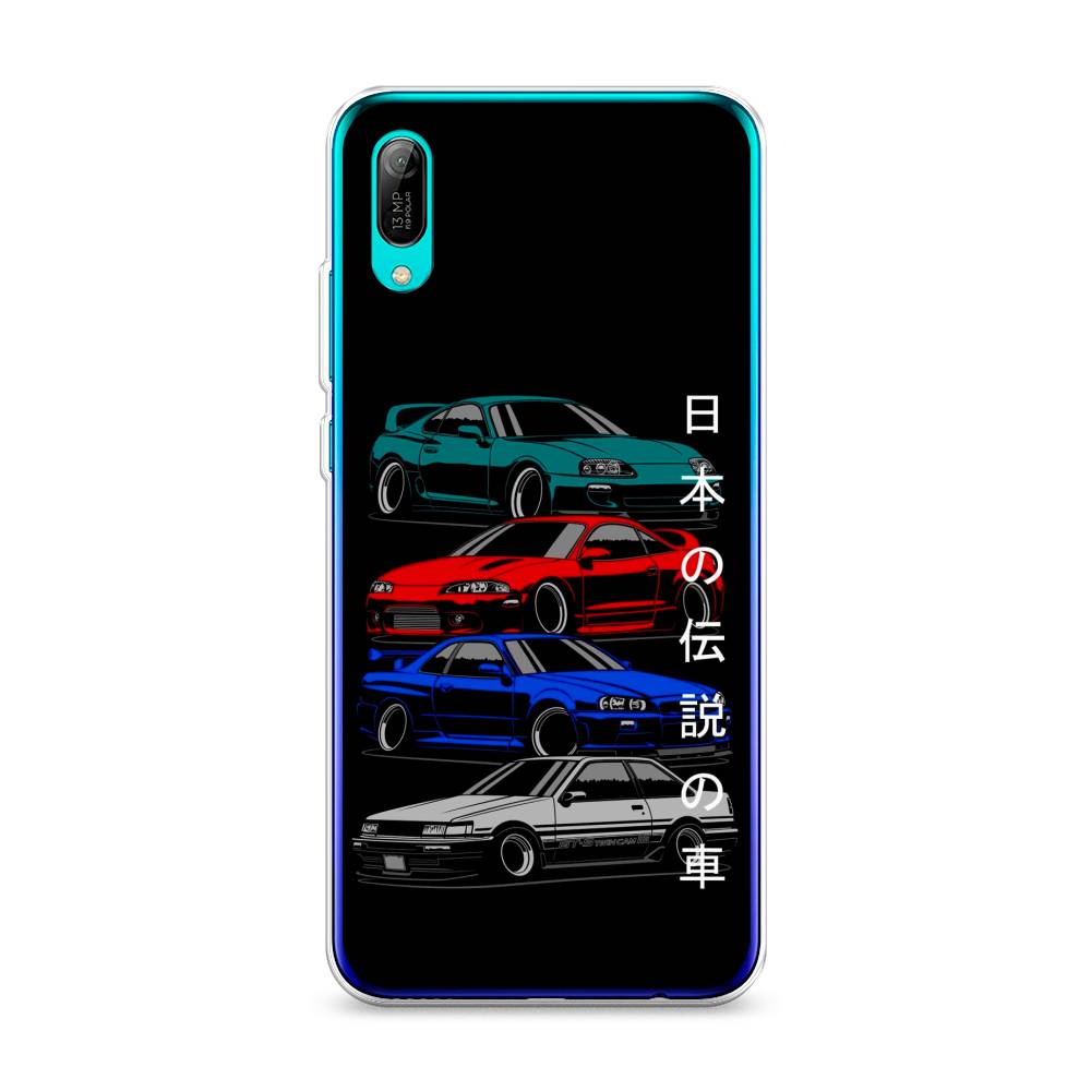 фото Чехол awog "jdm legend cars" для huawei y6 pro (prime) 2019