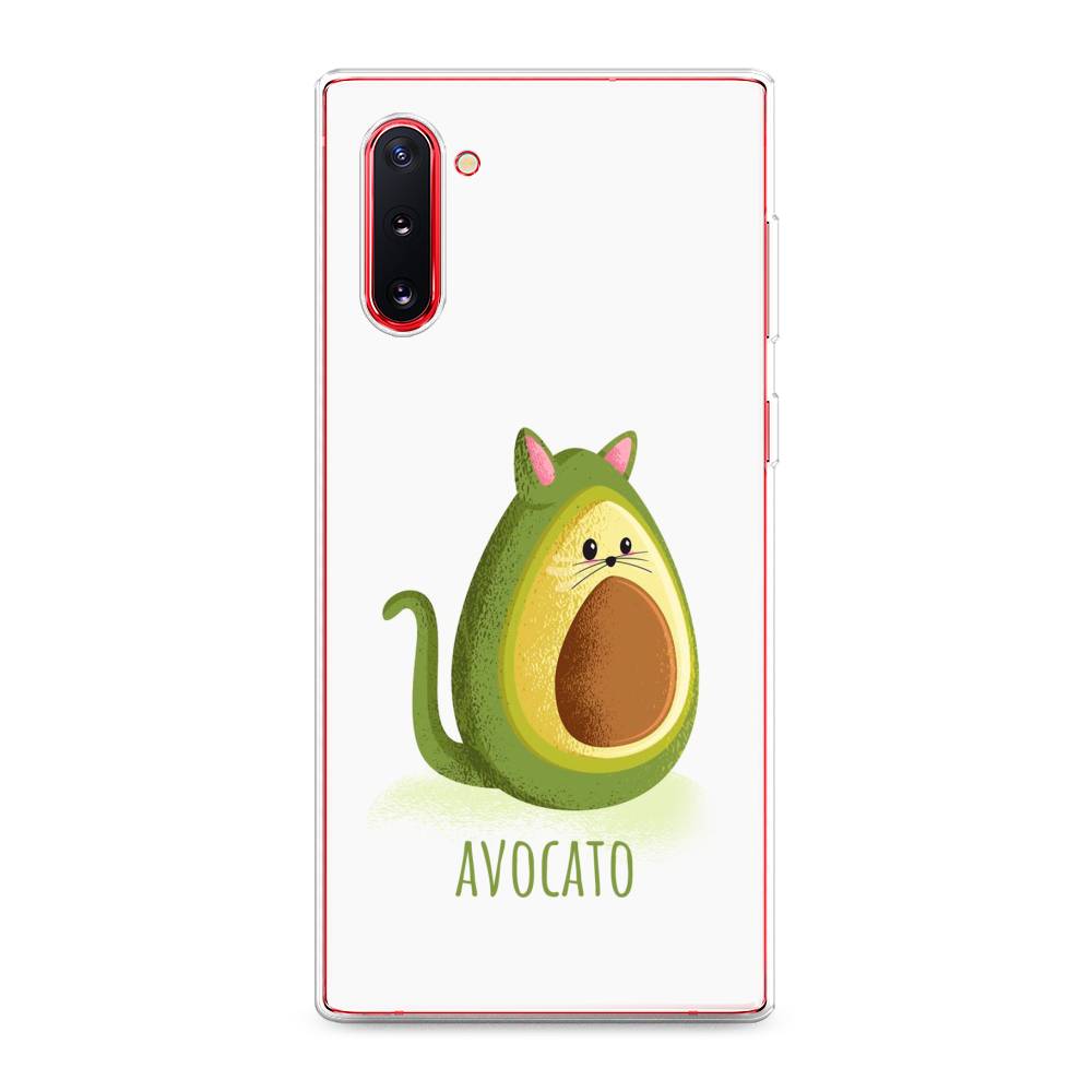 фото Силиконовый чехол "avocato" на samsung galaxy note 10 awog