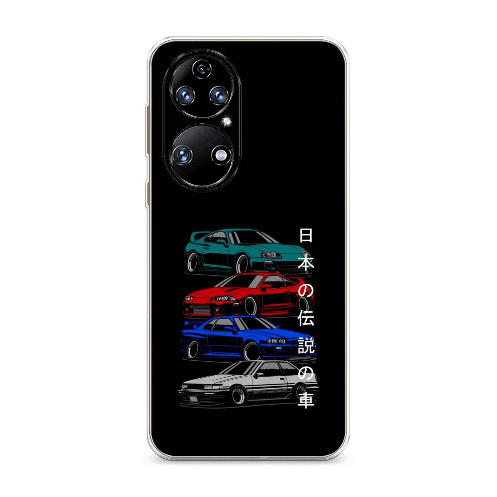 фото Чехол awog "jdm legend cars" для huawei p50