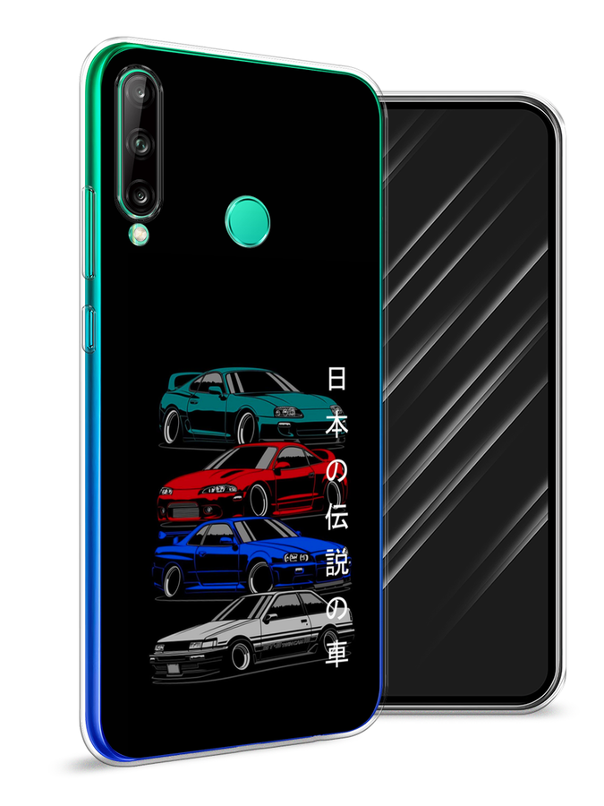 

Чехол Awog на Huawei P40 lite E "JDM Legend cars", Зеленый;красный;синий, 612450-5