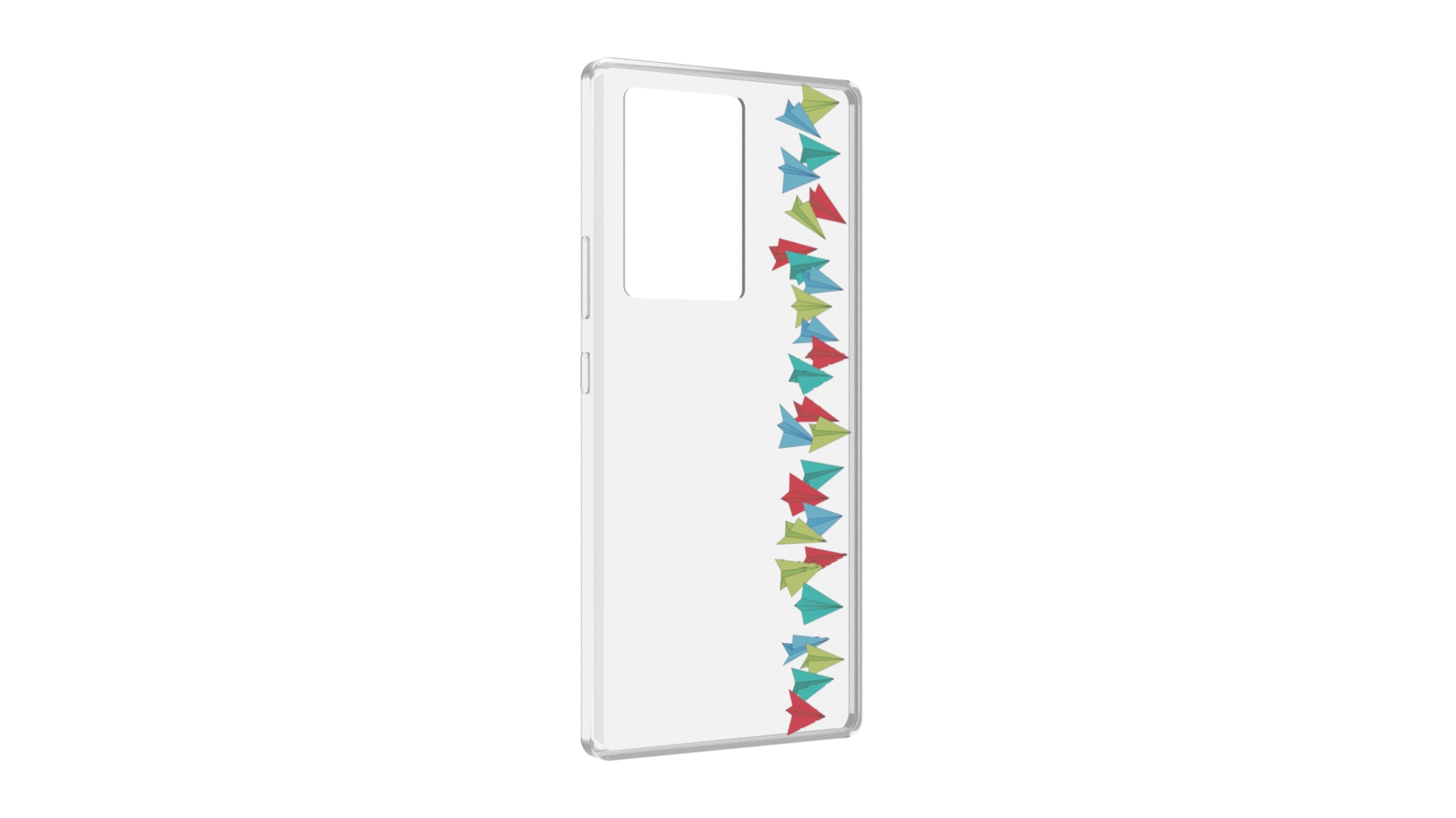 

Чехол MyPads самолетики из листочков для ZTE Nubia Z40 Pro, Прозрачный, Tocco
