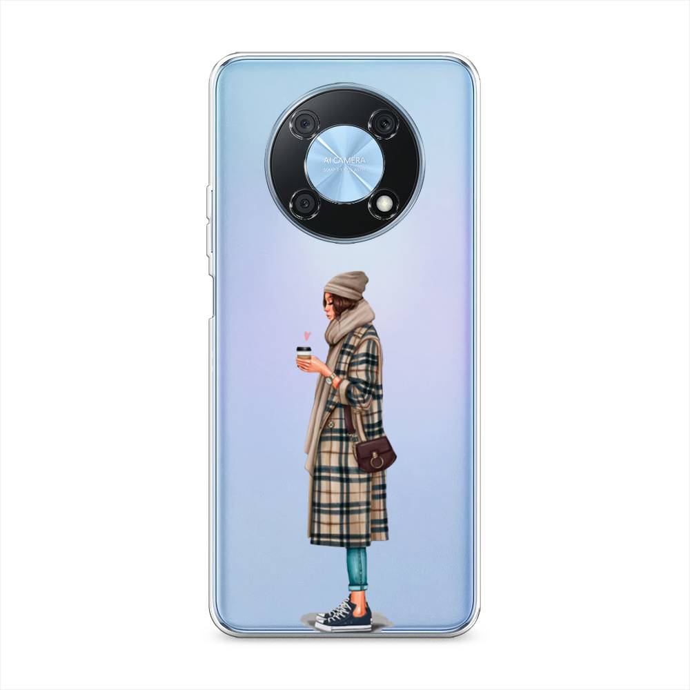 

Чехол для Huawei Nova Y90 "Утренний кофе", Коричневый;бежевый, 6109350-6