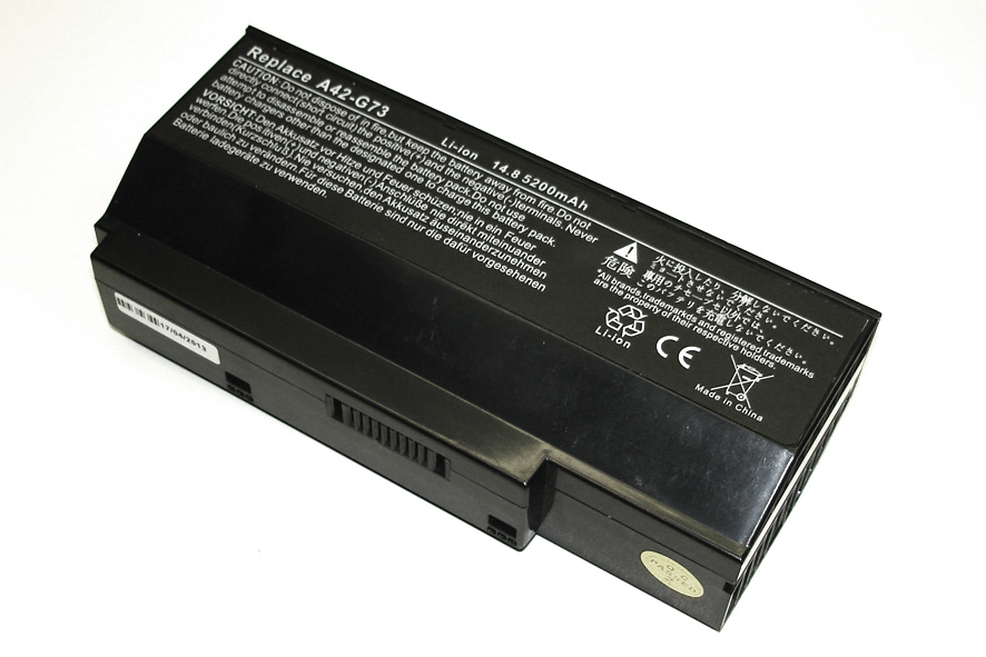 

Аккумулятор для ноутбука Asus G53 A42-G73 14,6V 5200mAh OEM Black