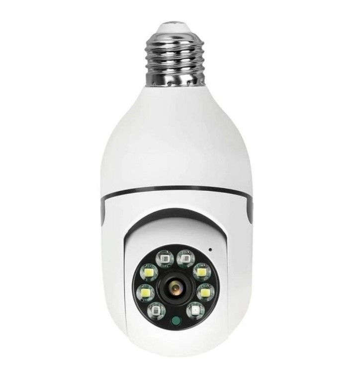 

Поворотная беспроводная лампочка камера TOP-Store Wi-Fi Panorama Camera, Белый, Wi-Fi Panorama Camera