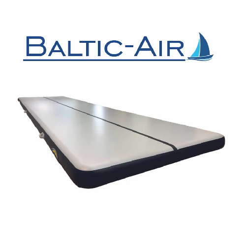 Акробатическая дорожка BalticAir 1000 x 200 x 20 Серая с черным боком 2056