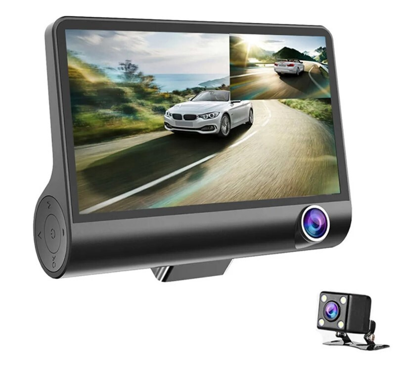 Автомобильный видеорегистратор TOP-Store Video CarDVR FullHD 1080p 3 камеры