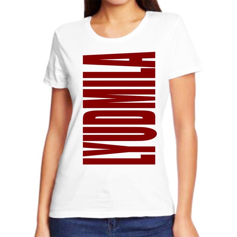 

Футболка женская белая 68 р-р людмила, Белый, fzh_Lyudmila