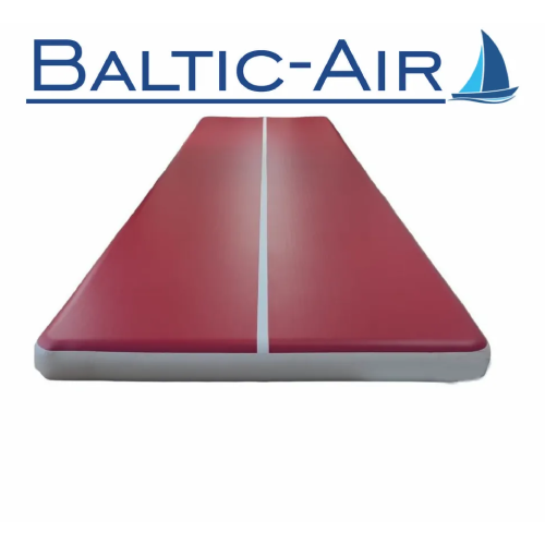 Акробатическая дорожка BalticAir 1000 x 200 x 20 Красная с белым боком 2053