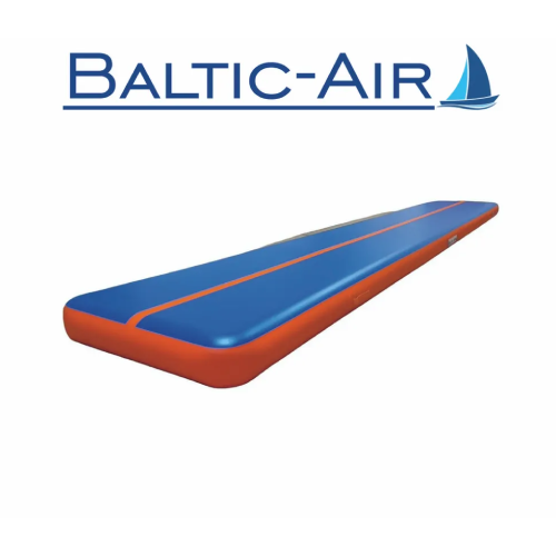 Акробатическая дорожка BalticAir 1000 x 200 x 20 Синий верх оранжевый бок 2051