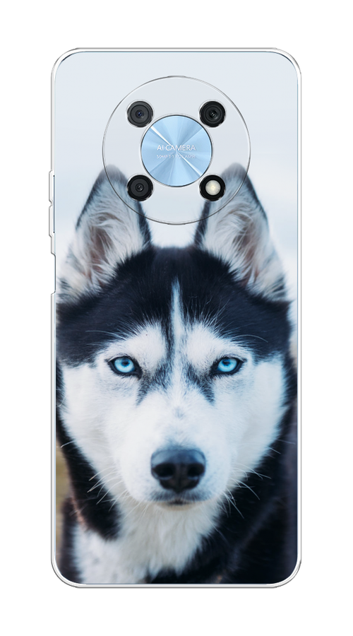 

Чехол на Huawei Nova Y90 "Хаски 2", Синий;белый, 6109350-1