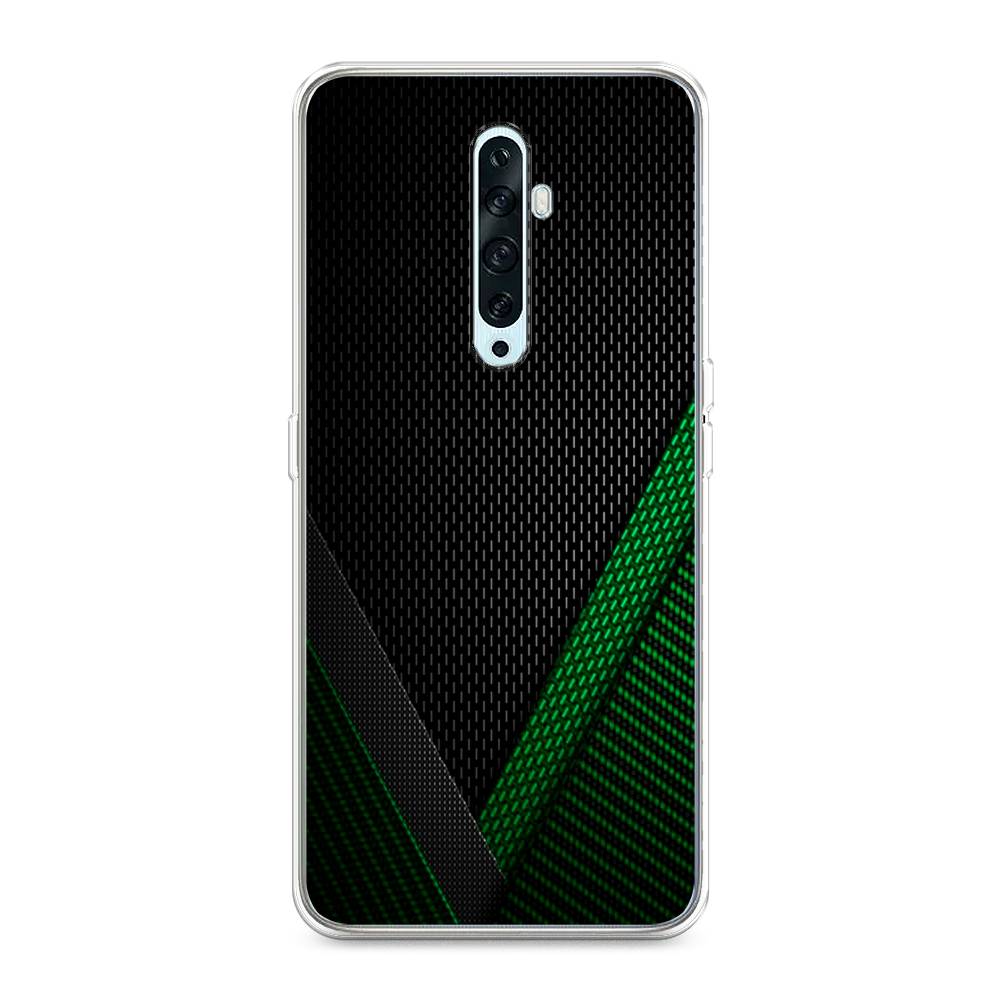 

Чехол Awog на Oppo Reno 2Z "Зеленый карбон", Разноцветный, 251850-3
