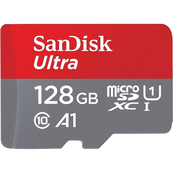 

Карта памяти SanDisk Ultra microSDXC 128GB + адаптер (SDSQUA4-128G-GN6MA), Ultra 128GB UHS-I + адаптер (SDSQUA4-128G-GN6MA)