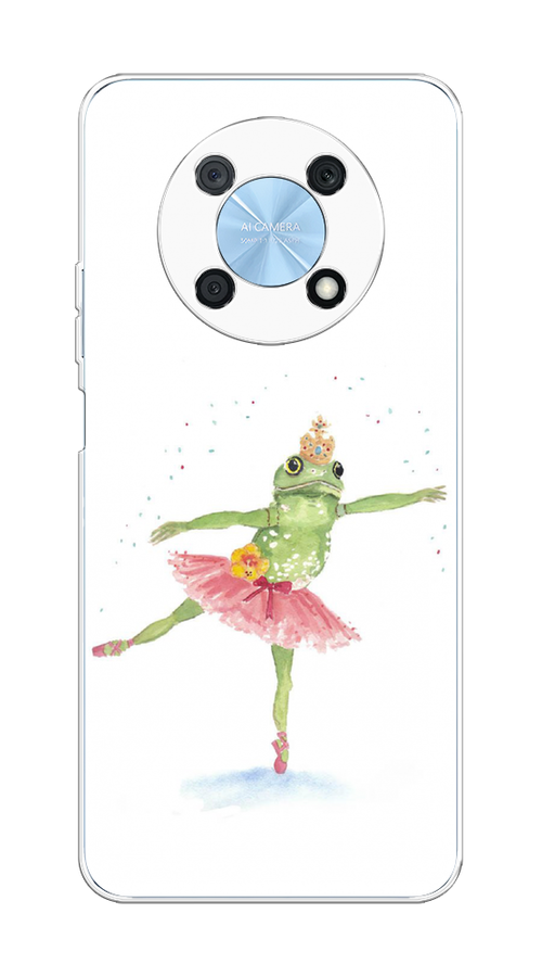 

Чехол на Huawei Nova Y90 "Лягушка-балерина", Зеленый, 6109350-4