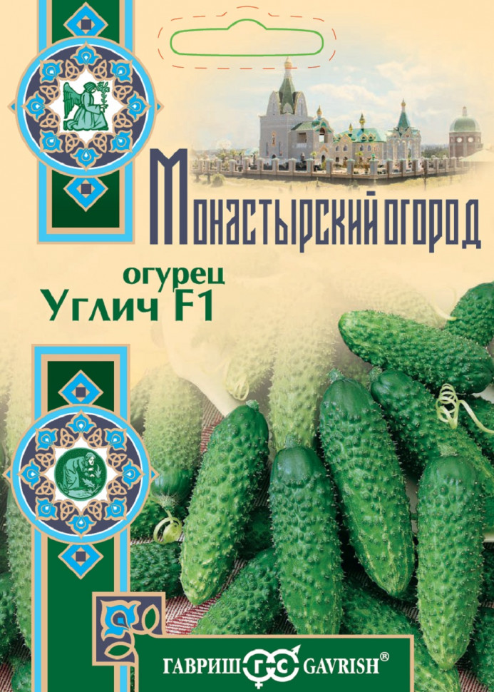 

Семена огурец Углич F1 Гавриш 107185502-10 10 уп.