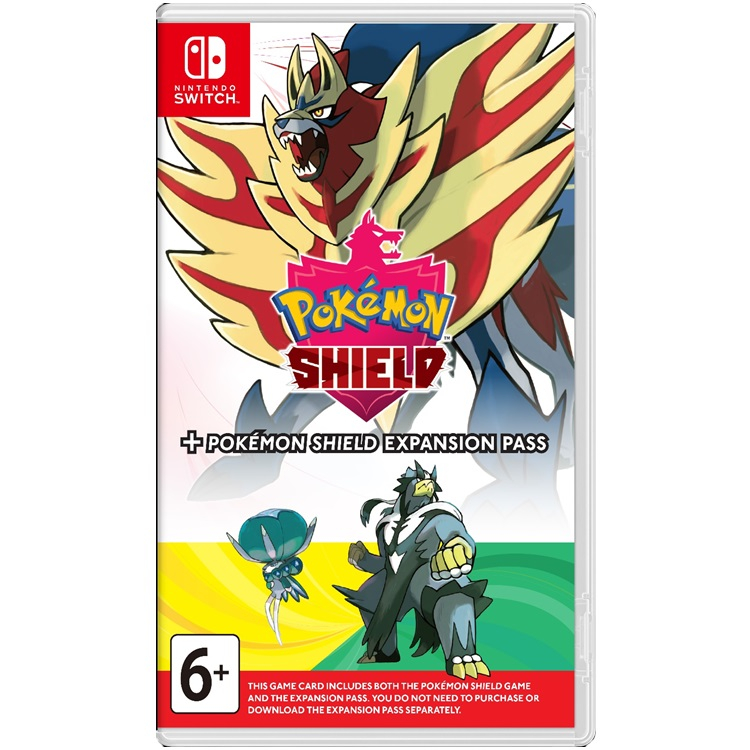 Игра Pokemon Shield+Expansion Pass для Nintendo Switch