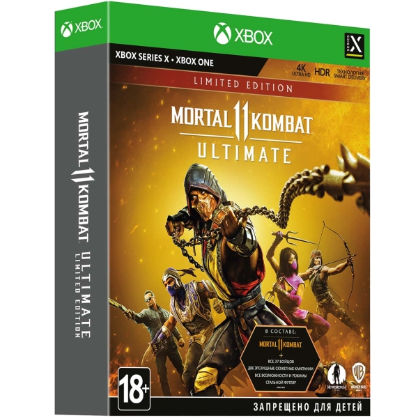 

Игра Mortal Kombat 11: Ultimate. Limited Edition для Xbox One/Xbox Series X, Mortal Kombat 11: Ultimate. Limited Edition