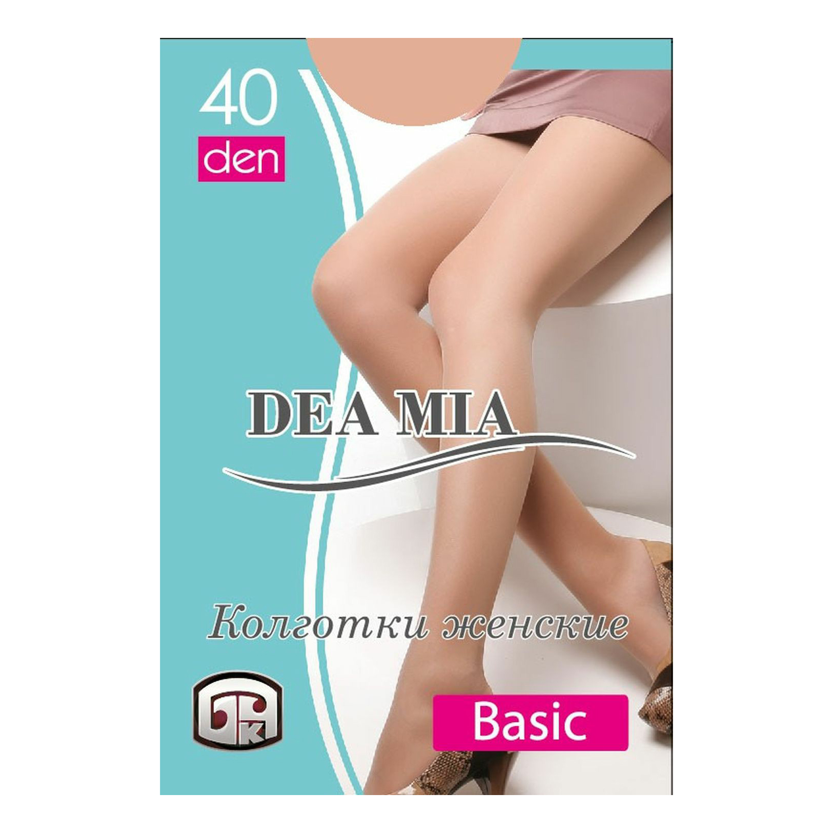 

Колготки женские Dea Mia бежевые 4