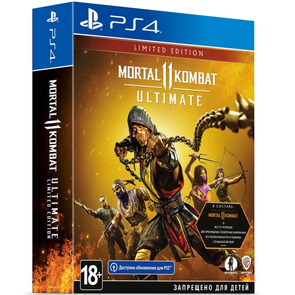 фото Игра mortal kombat 11: ultimate. limited edition для playstation 4 wb