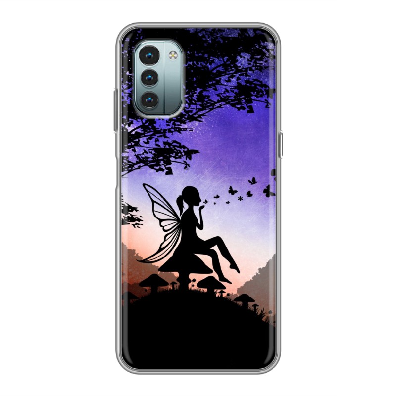 

Чехол для Nokia G21 с рисунком и защитой камеры, 81226