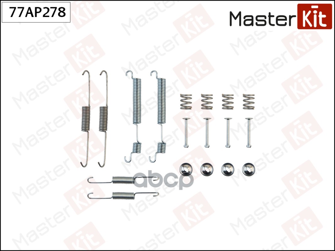 

Комплект Установочный Барабанных Колодок | Зад Прав/Лев | Master Kit 77Ap278