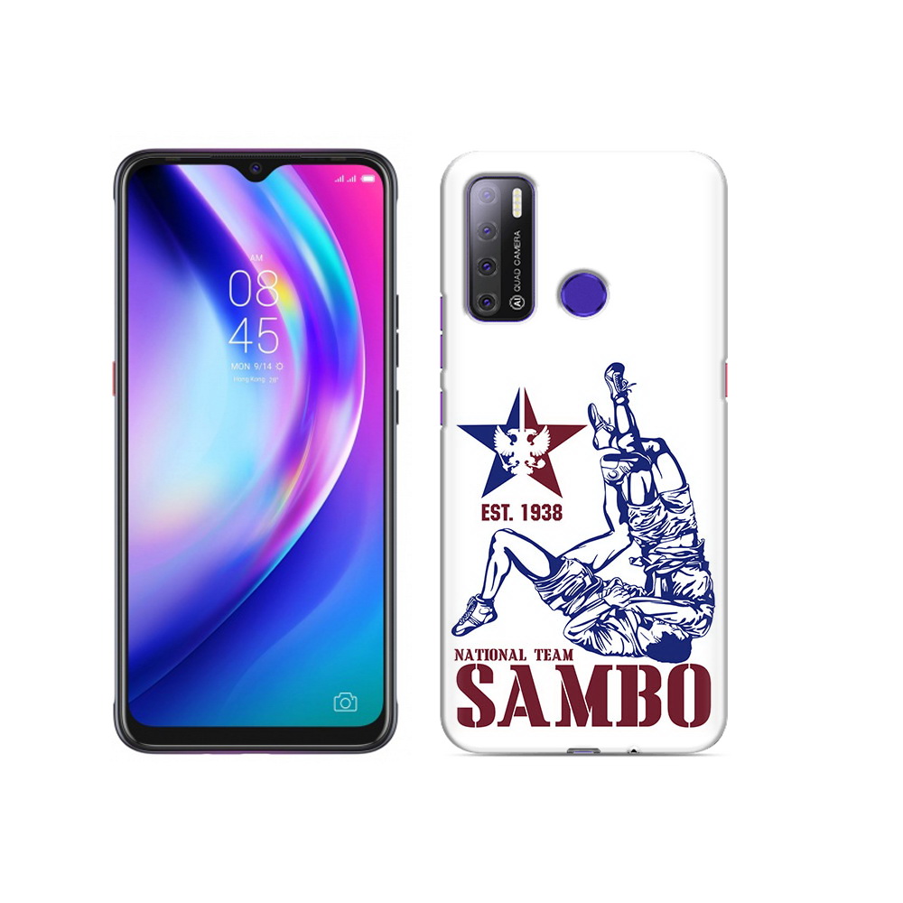 

Чехол MyPads Tocco для Tecno Pouvoir 4 единоборства самбо, Прозрачный, Tocco