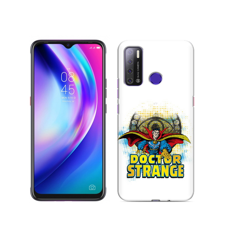 

Чехол MyPads Tocco для Tecno Pouvoir 4 доктор стренж рисунок, Прозрачный, Tocco