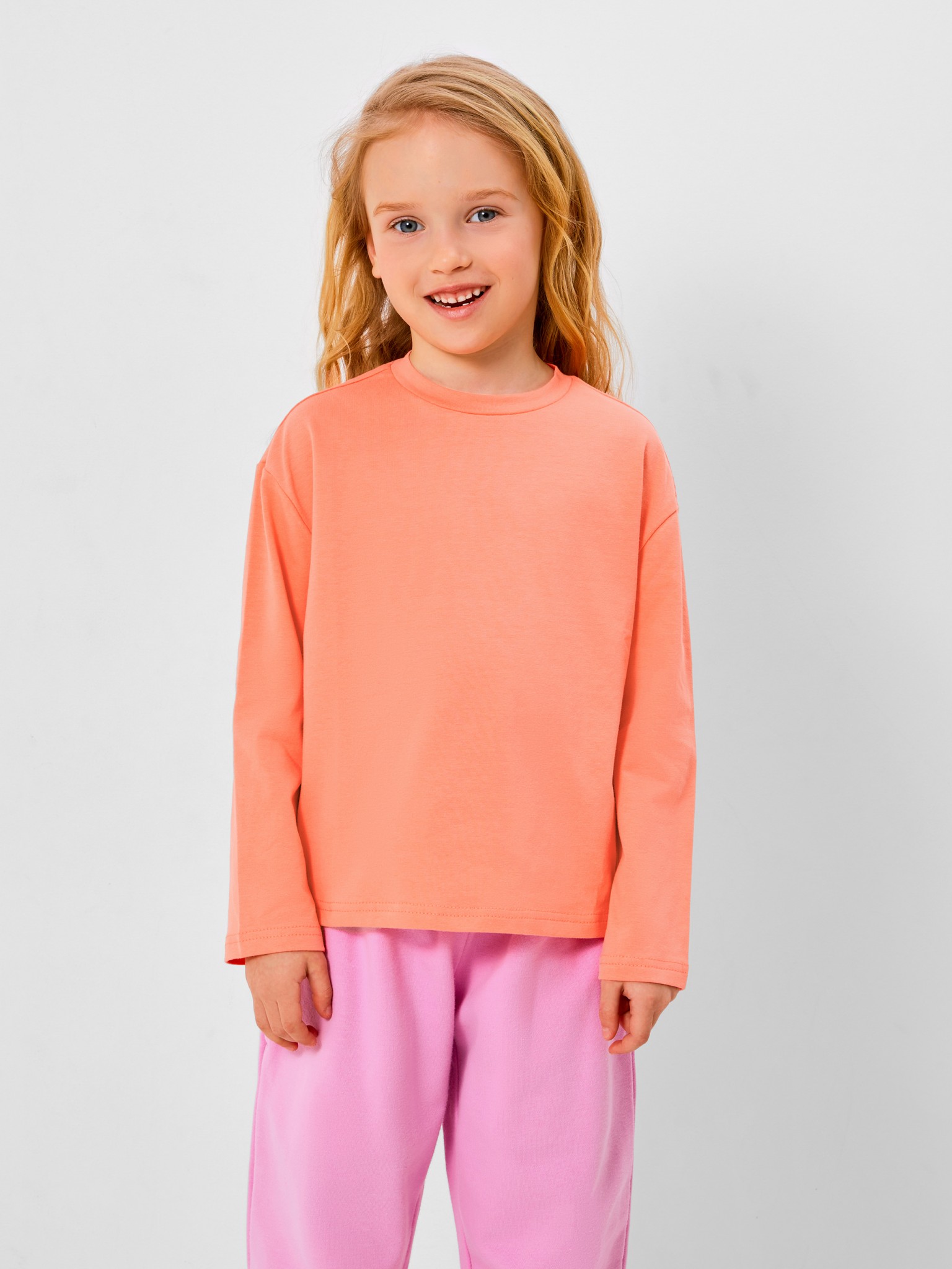 

Лонгслив детский Acoola 20220150083, оранжевый, 116, 20220150083