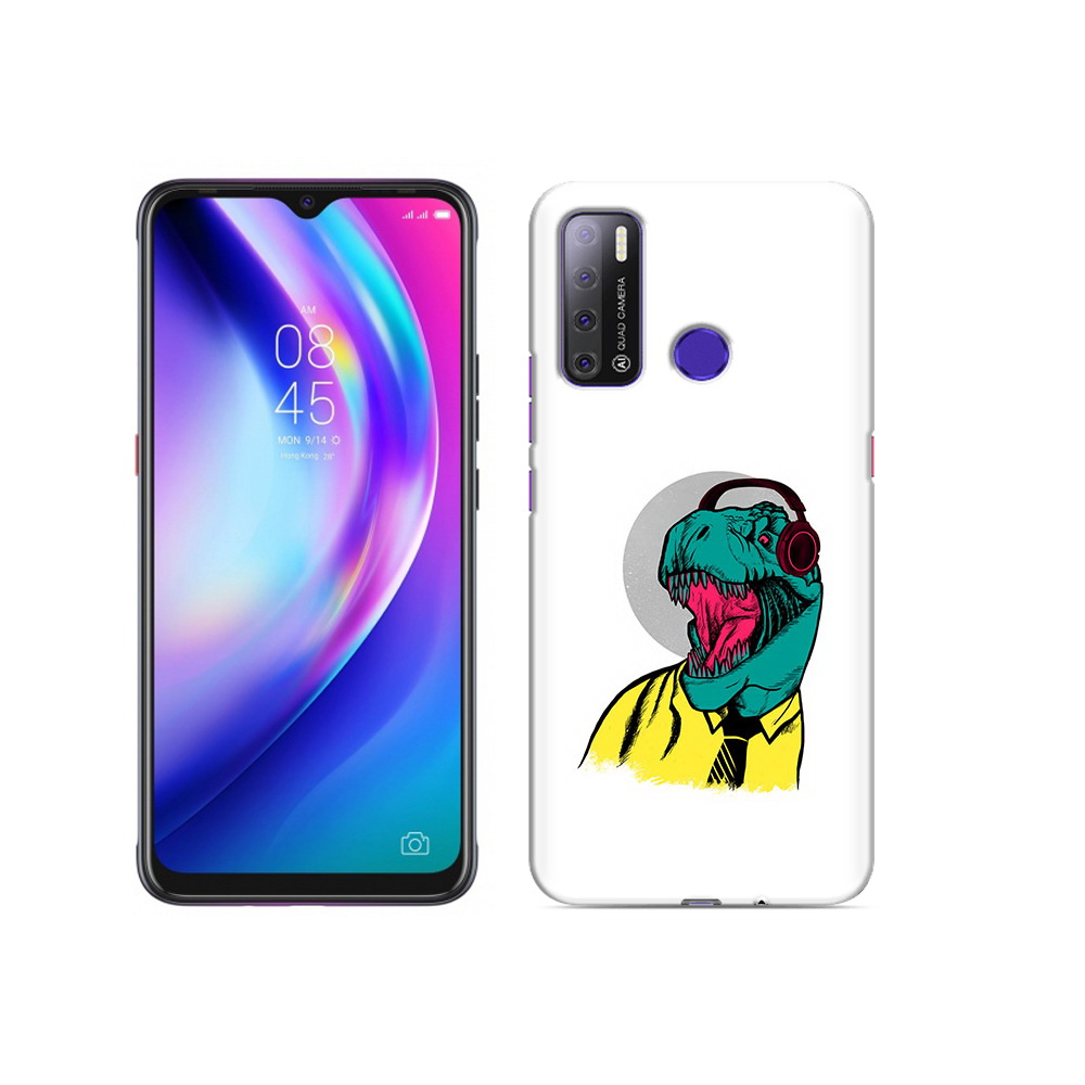 

Чехол MyPads Tocco для Tecno Pouvoir 4 дино, Прозрачный, Tocco