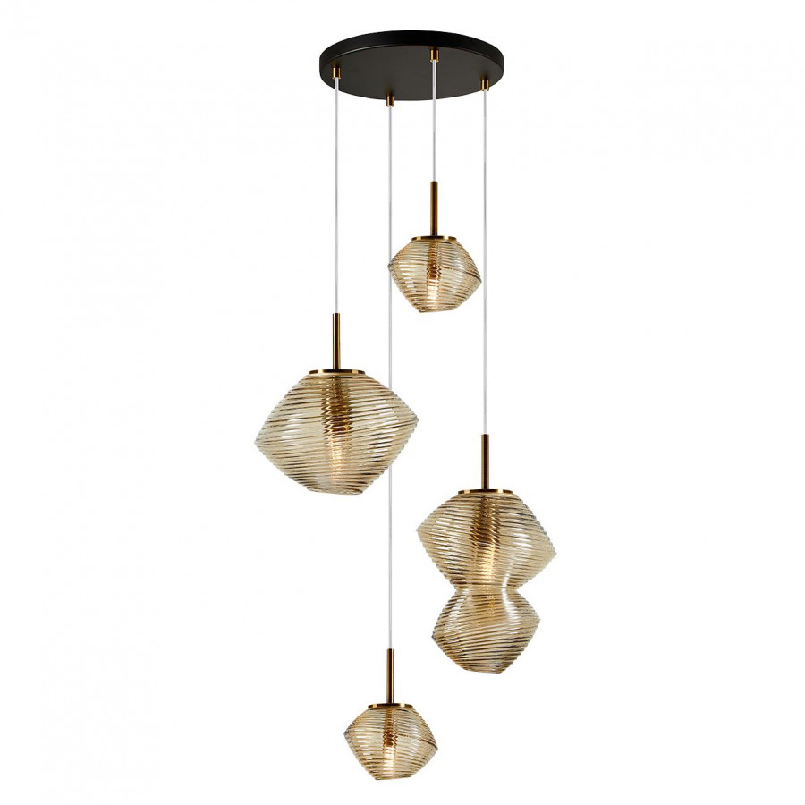 

Каскадная люстра IMEX Oreon MD.9402-4-P-BR, Oreon