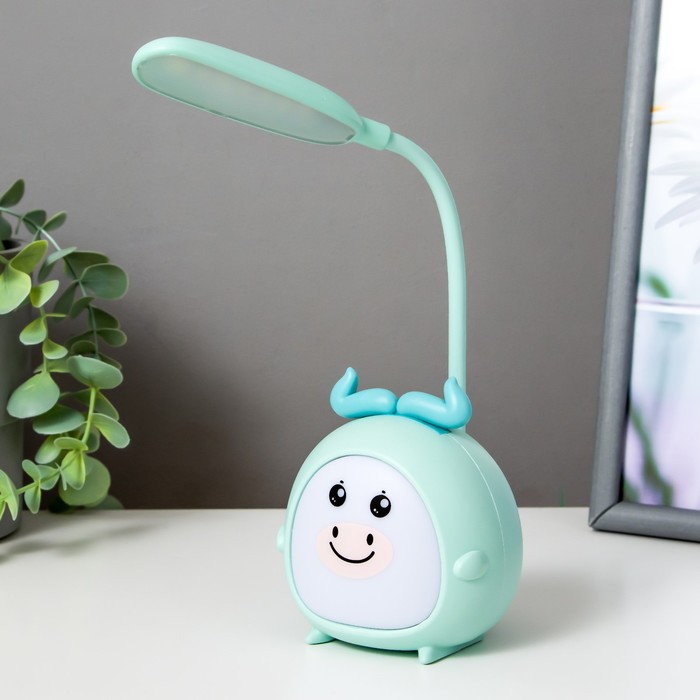 

Настольная лампа Сказочный лосяш LED 3Вт USB синий