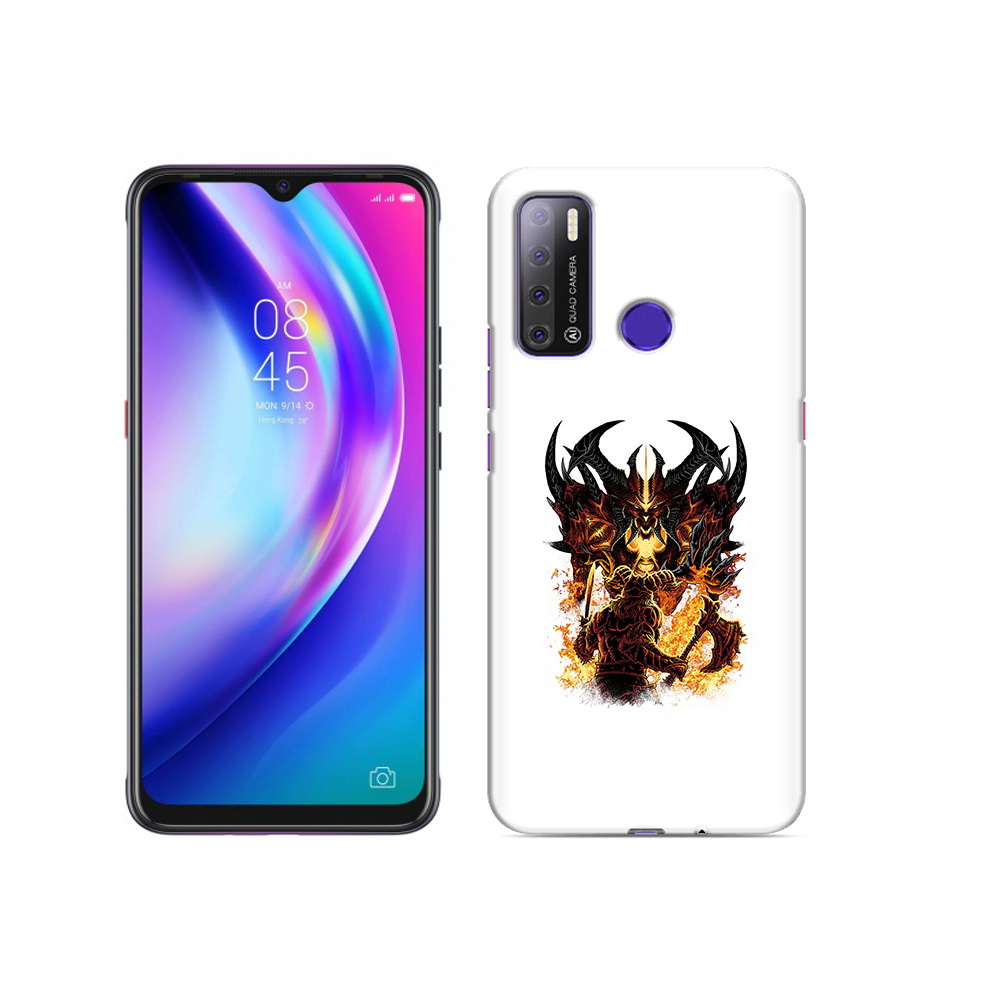 

Чехол MyPads Tocco для Tecno Pouvoir 4 демон shadow fiend, Прозрачный, Tocco