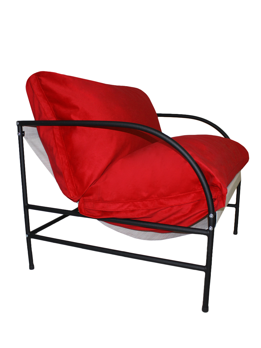 

VIVACASE Кресло металлическое CozyLoft 900х850х700(VFH-CHPIPE908570-red)