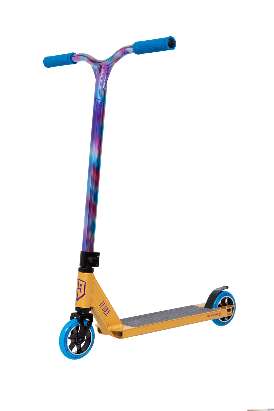 Самокат Grit Fluxx Gold/Neo Painted