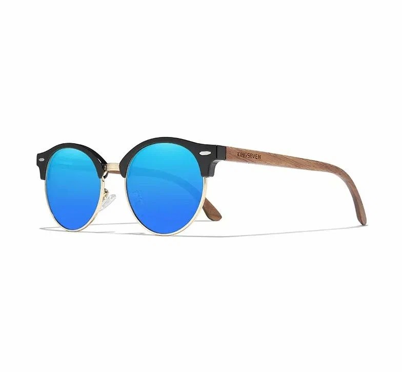 Солнцезащитные очки унисекс Kingseven W-5517 синие