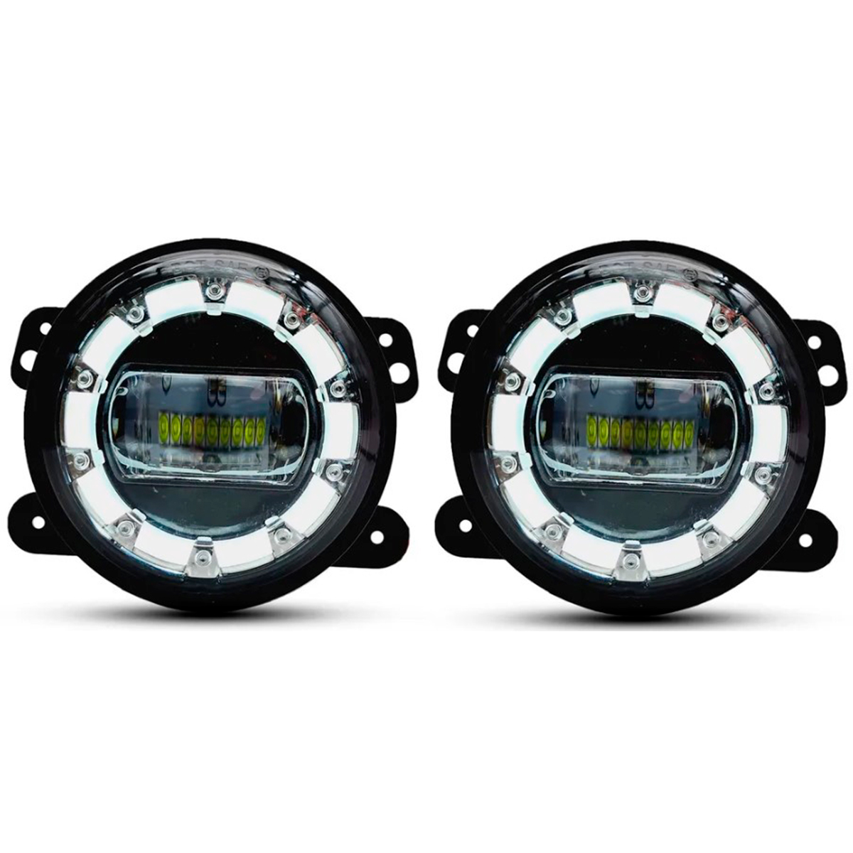 

Противотуманные фары EZID-AUTO CHRYSLER DODGE JEEP 97мм с регулировкой ДХО, EALights