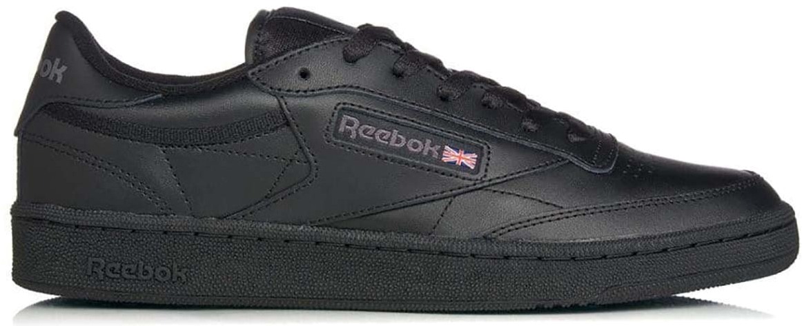 

Кеды мужские Reebok CLUB C 85 черные 12 US, Черный, CLUB C 85