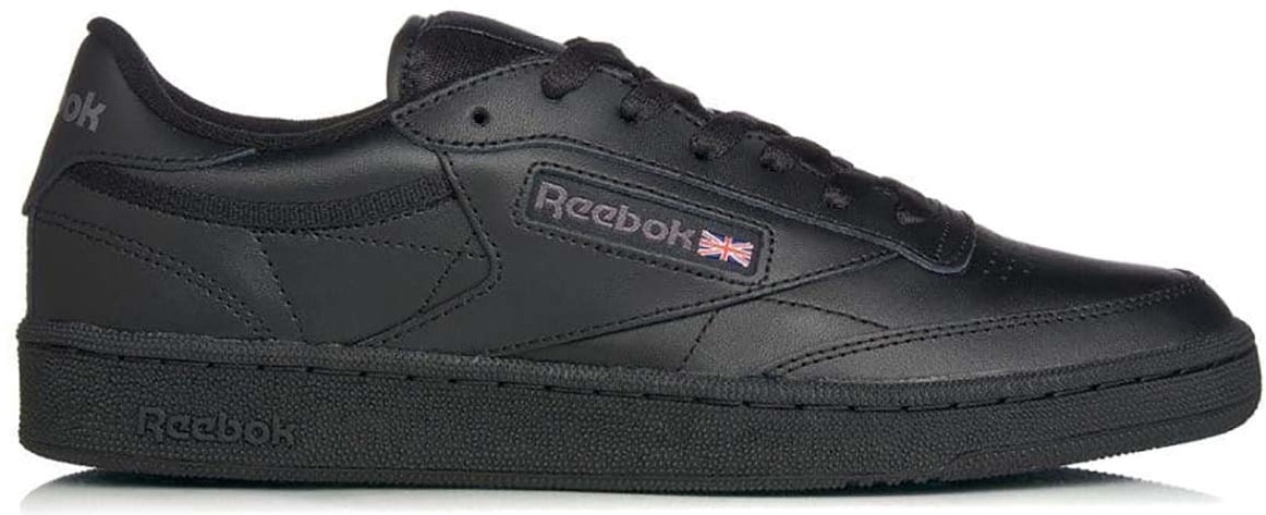 Кеды мужские Reebok CLUB C 85 черные 12 US