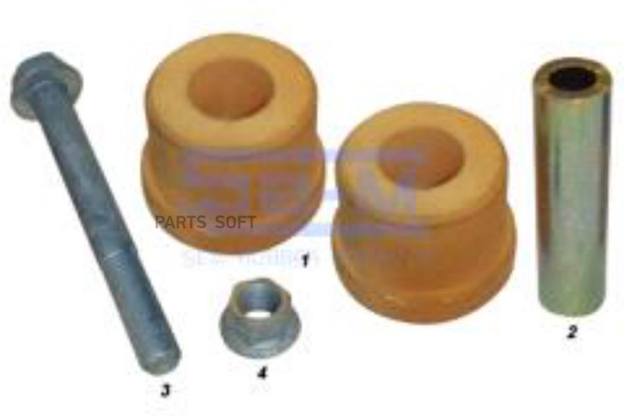 

Sem9250_р/К Кабины! 1палец+2втулки+Болт+Гайка Man Se-M арт. 9250