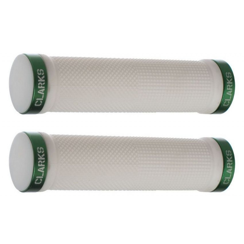 Ручки Clarks 3-150 CLO201 резиновые Бело-зелёный
