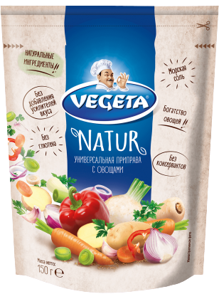 Приправа Vegeta Natur универсальная с овощами 150 г