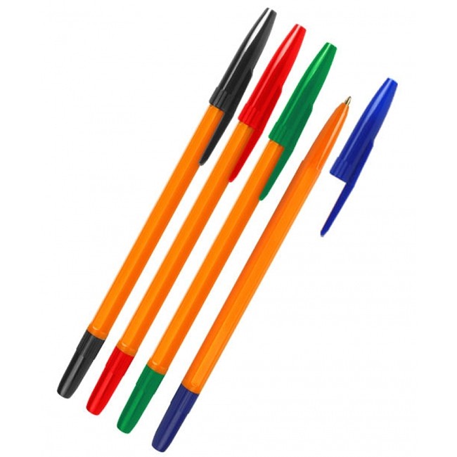

Набор ручек шарик 4 цв. 511 ORANGE РК17 СТАММ, 690-731