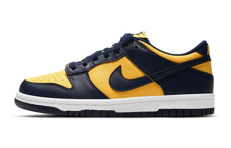 

Кеды унисекс Nike Dunk Low Varsity Maize GS желтые 40 EU, Желтый, Dunk Low Varsity Maize GS