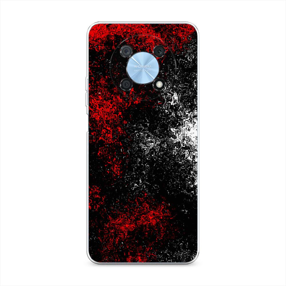 

Чехол для Huawei Nova Y90 "Монотипия", Красный;черный;белый, 6109350-3