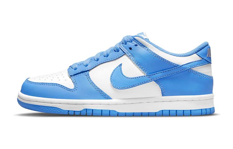 

Кеды унисекс Nike Dunk Low GS синие 38 EU, Синий, Dunk Low GS