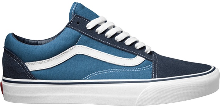 Кеды унисекс Vans UA OLD SKOOL Navy синие 43.5 RU