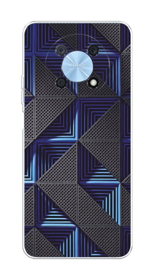 

Чехол на Huawei Nova Y90 "IBM", Серый;синий, 6109350-3