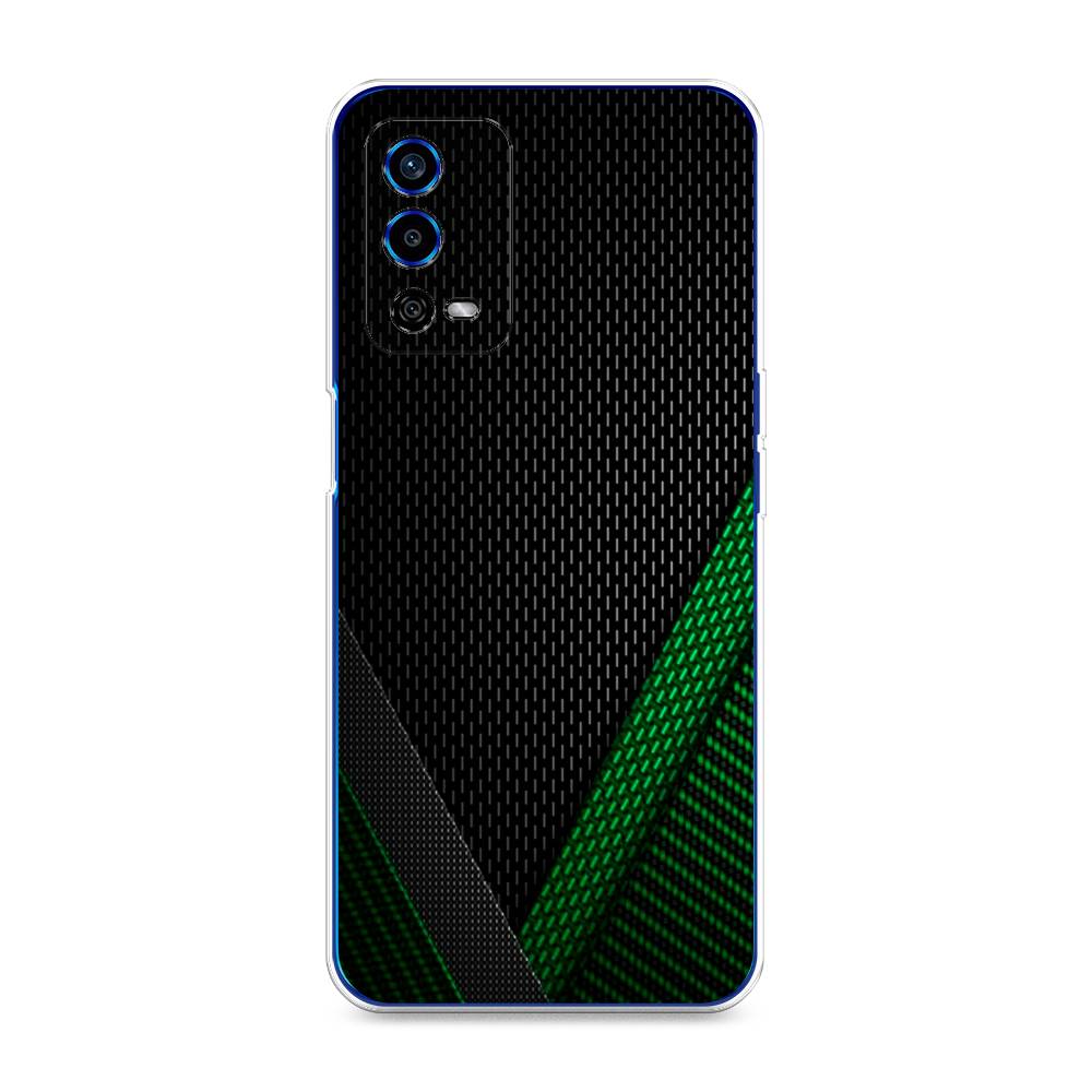 

Чехол Awog на Oppo A55 4G "Зеленый карбон", Разноцветный, 259150-3