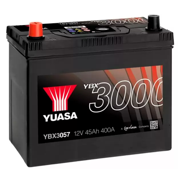 Аккумуляторная Батарея Smf[12v 45ah 400a] YUASA арт. YBX3057-045