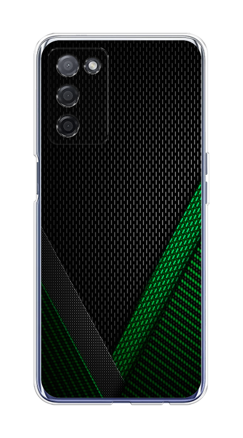 

Чехол Awog на Oppo A55 5G "Зеленый карбон", Разноцветный, 256250-3
