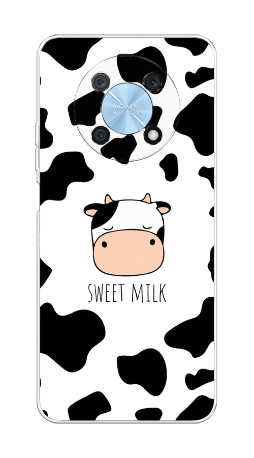 

Чехол на Huawei Nova Y90 "Sweet milk", Розовый;белый;черный, 6109350-1